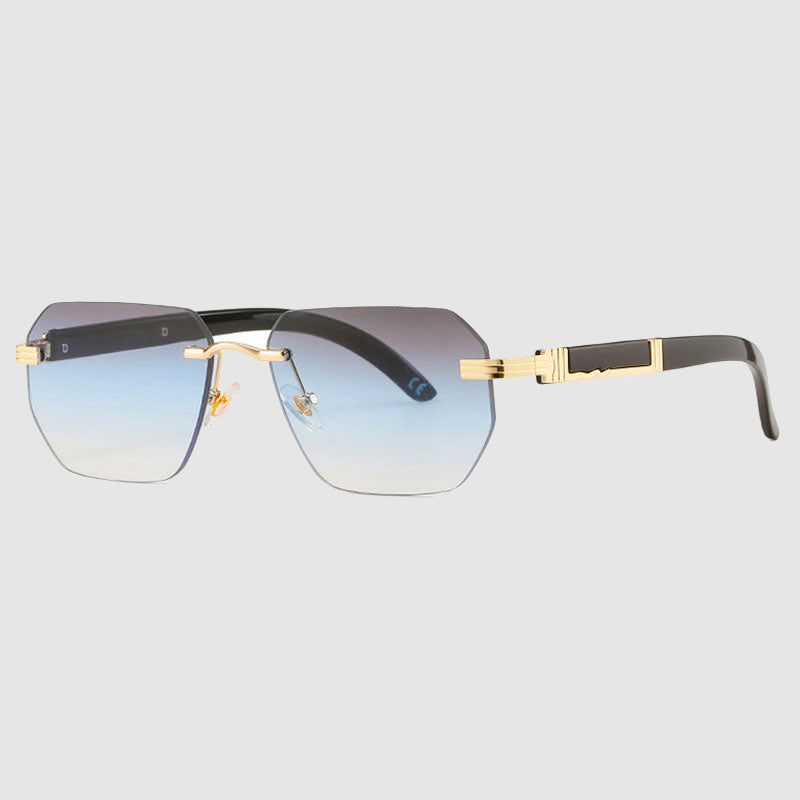 Tulum Gradient Rimless Sunglasses