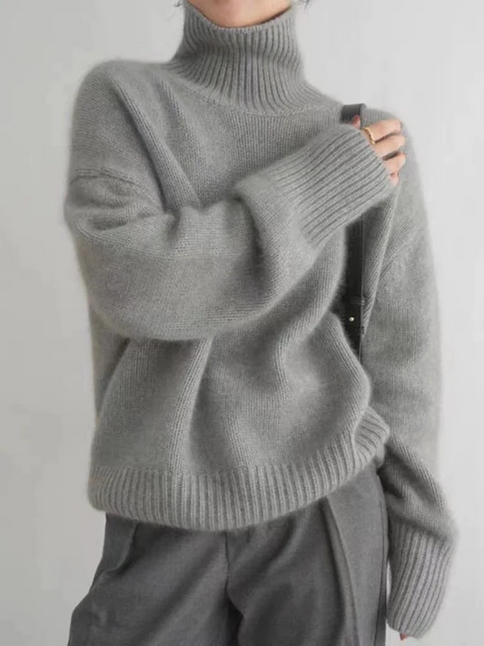 Estella Sweater | Cozy Turtleneck Knit Sweater