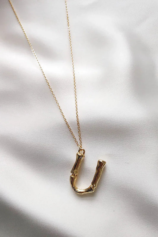 Initial Necklace U-Z