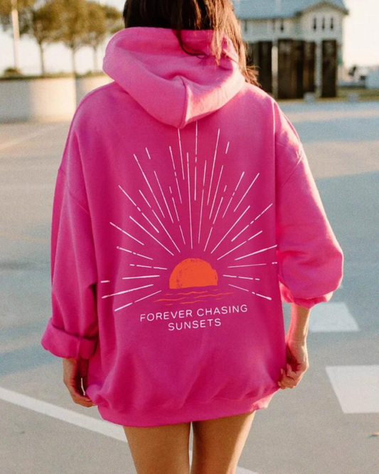 Siena Hoodie - "Forever chasing sunsets"