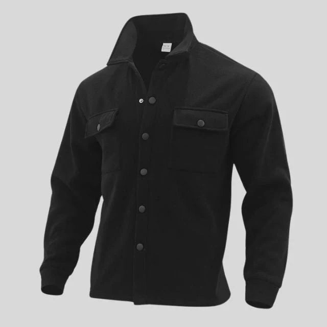 Ivor - modern shirt jacket with two chest pockets