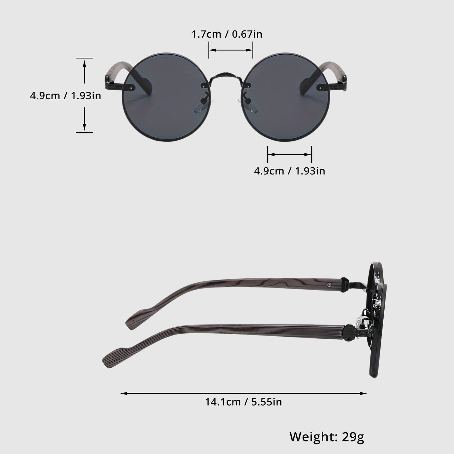 Vintage Fusion Steampunk Sunglasses