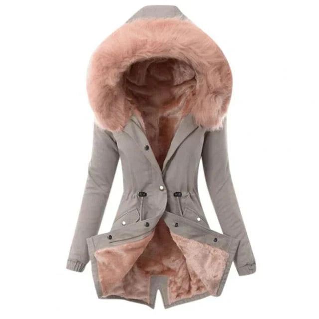 Alana – cozy jacket with fur lining