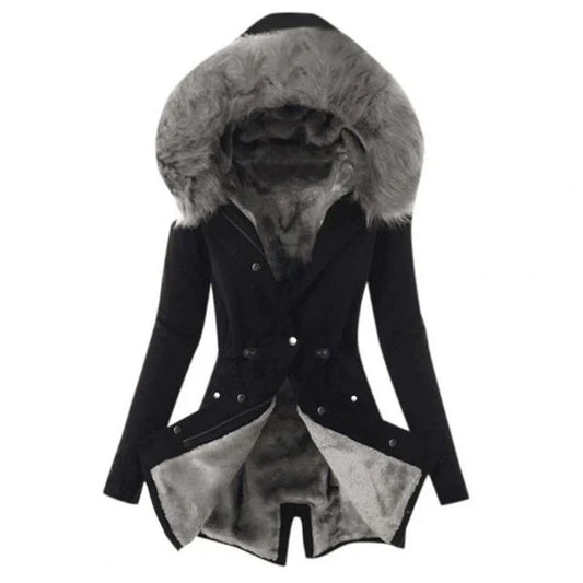 Alana – cozy jacket with fur lining