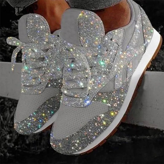 Kiari – sports shoes with sequins for women