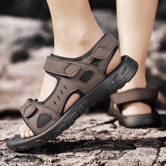 Hugh - classic men's sandals, stylish and comfortable