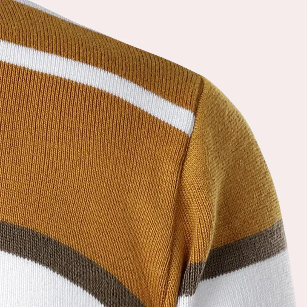 MELIKO - casual striped jumper for men