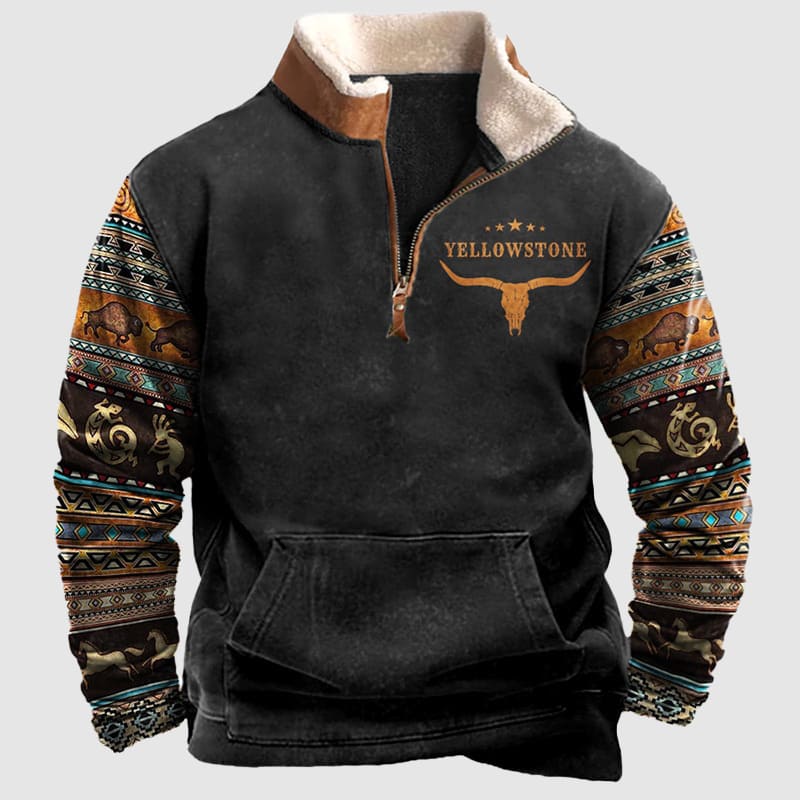 Yellowstone Vintage Cowboy Sweater