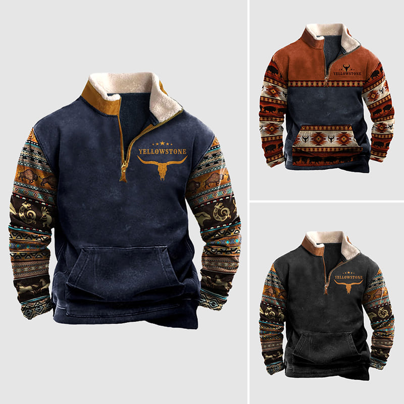 Yellowstone Vintage Cowboy Sweater