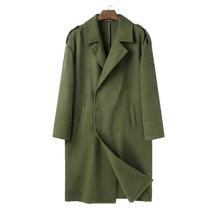 Dlugi - long men's coat with a loose cut