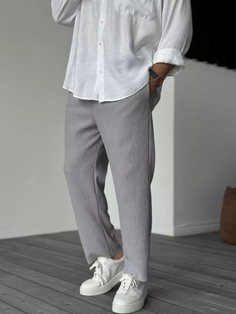 Samuel | Pleated Pants