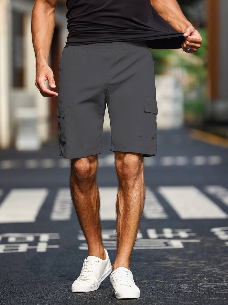 Ethan – simple, comfortable cargo shorts for men