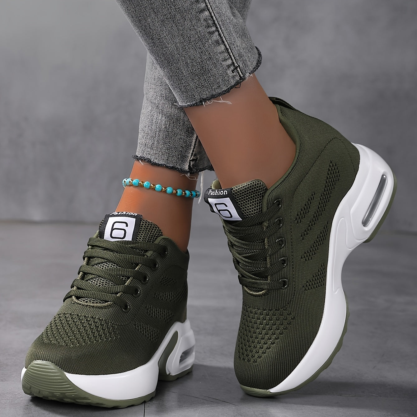 Casual Breathable Knit Sneakers for Women | Perfect for Casual Days