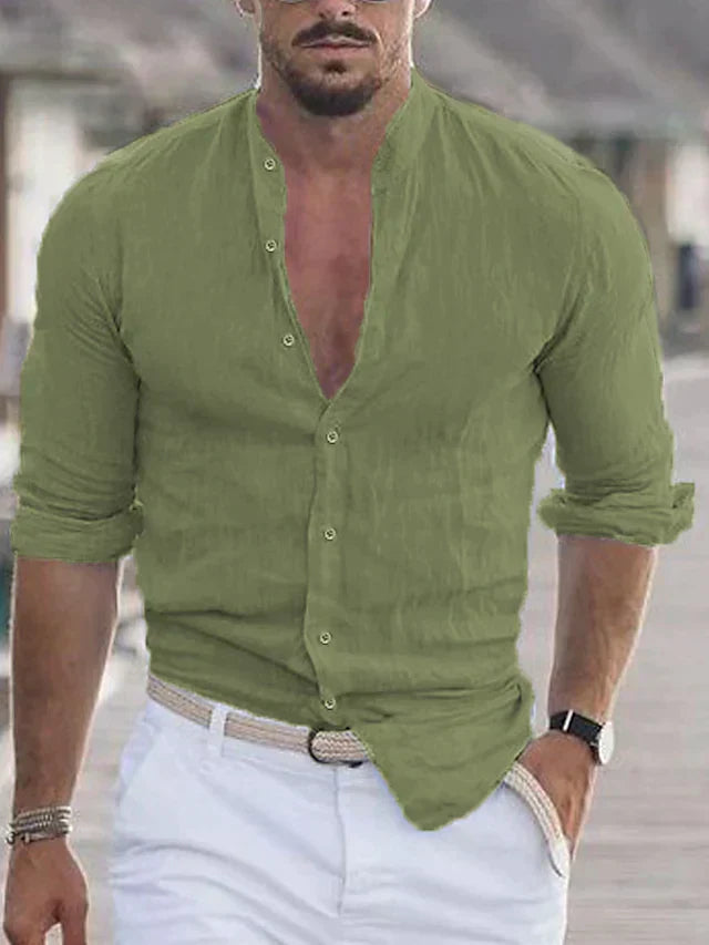 The elegant and stylish linen shirt