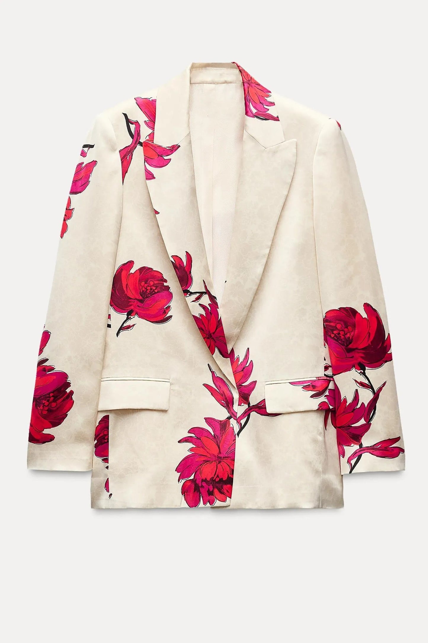 Nelly Printed Floral Blazer Set