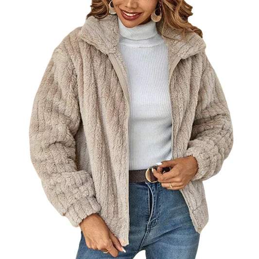 Dyana - cosy and stylish fleece jacket for women