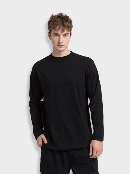 Casual Polyester Fleece Sweater for Men | Perfect for Casual Days