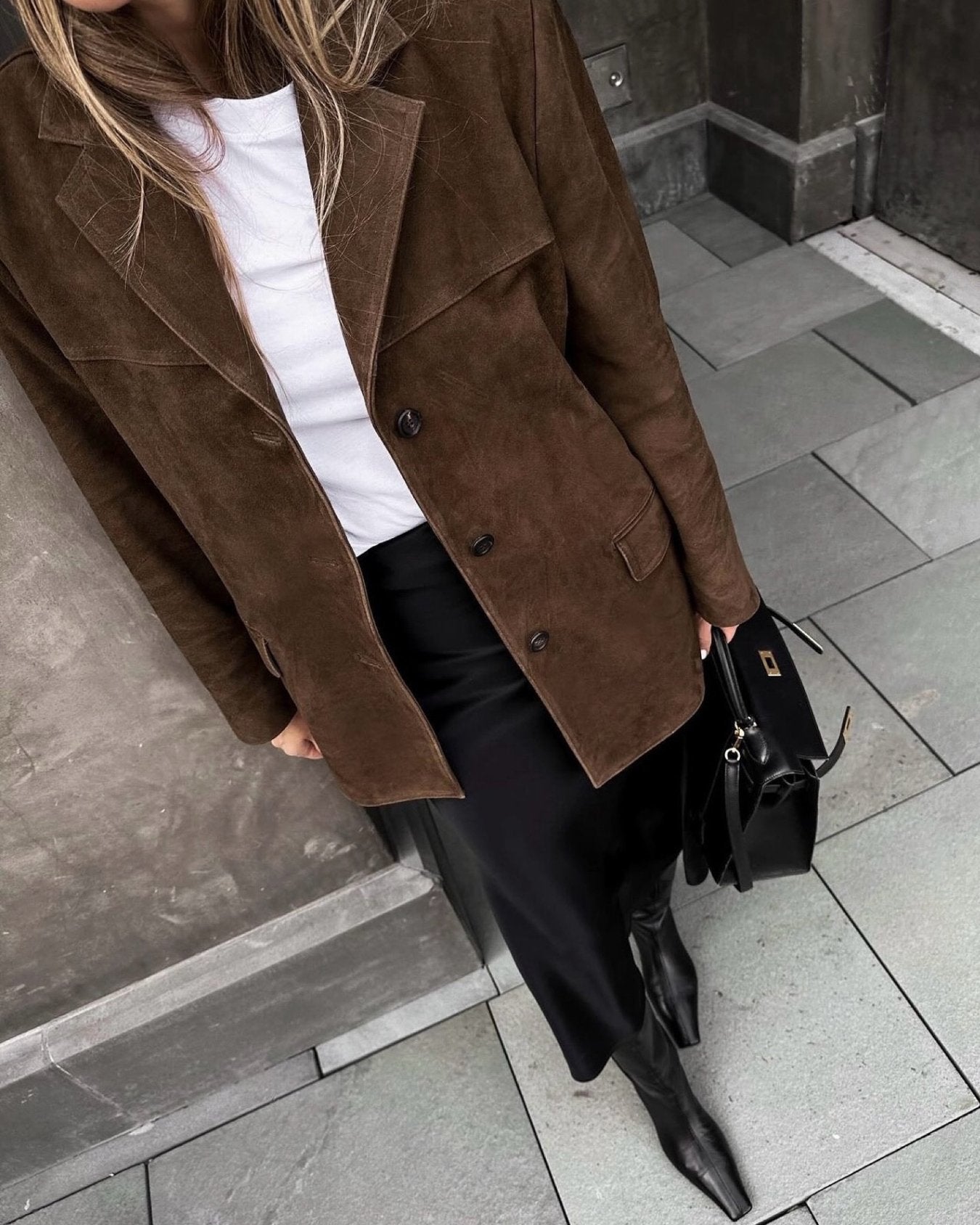 Brown Suede Jacket