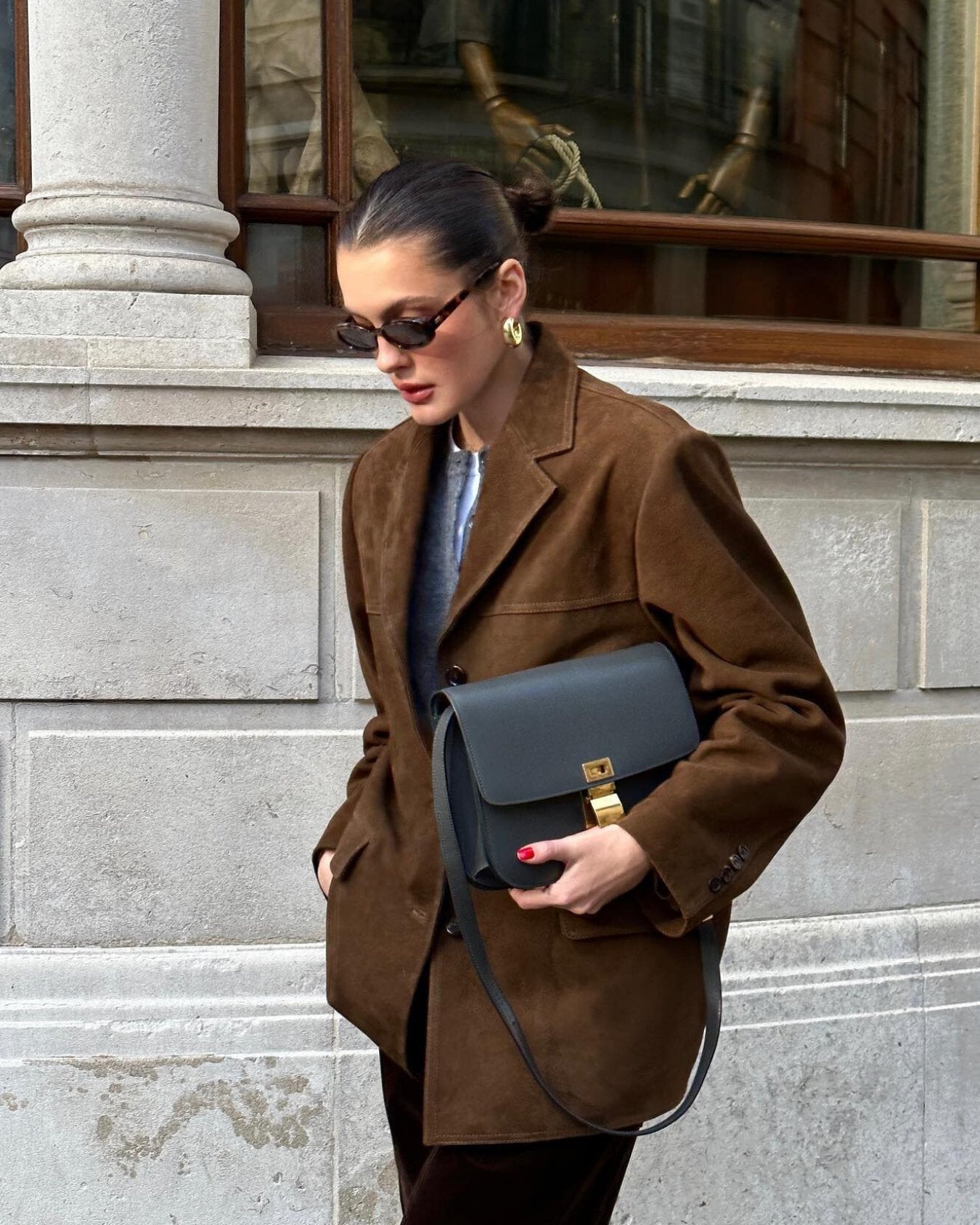 Brown Suede Jacket