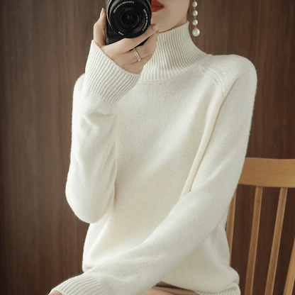 Rosanna™ - Cashmere turtleneck jumper