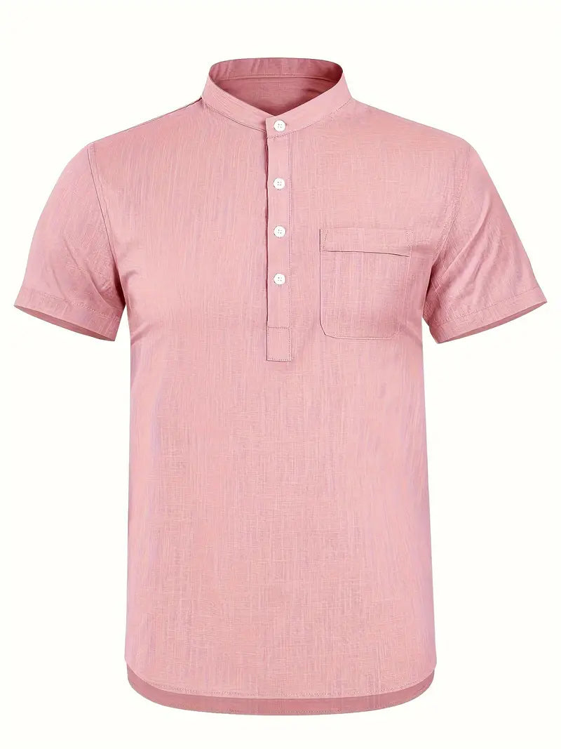 Joe – stylish no-short sleeve shirt for men