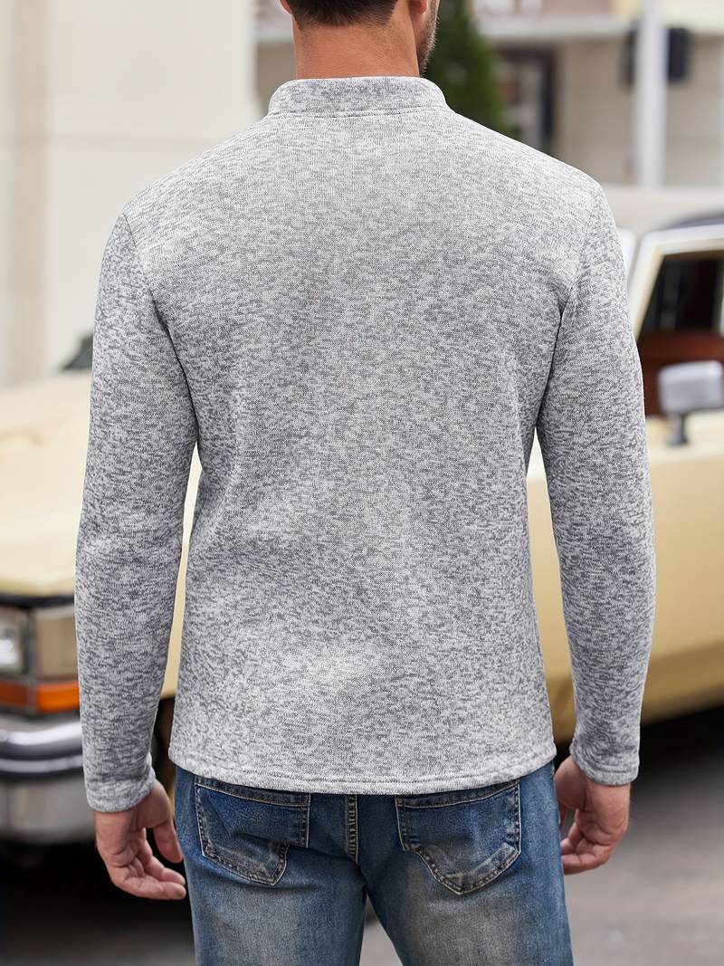 Alexander – casual long-sleeved t-shirt with chest pocket