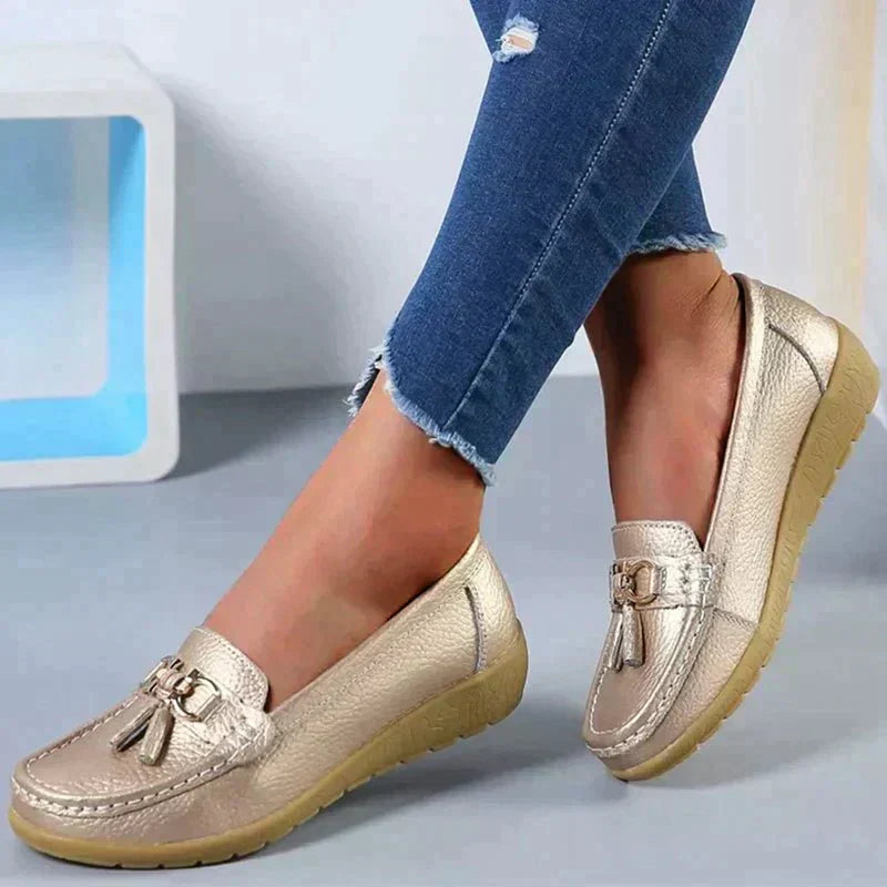 Joanna | Elegant Leather Loafers