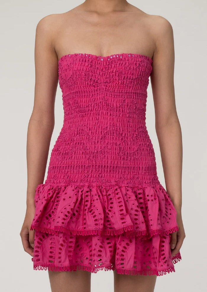 Rosé Dress - Fuchsia