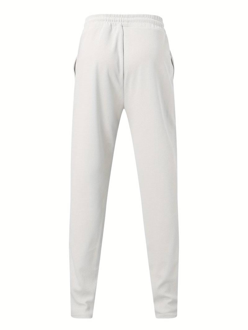 James men's waffle drawstring joggers