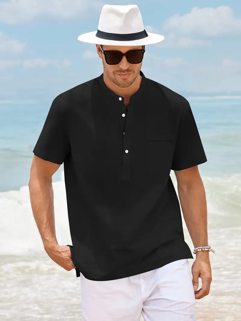 Joe – stylish no-short sleeve shirt for men