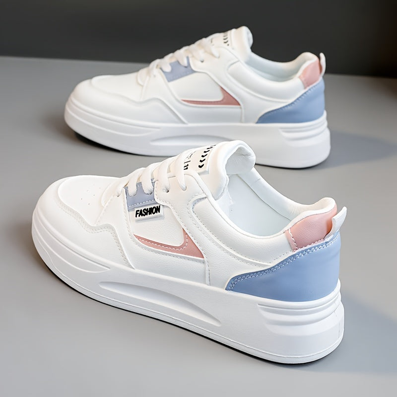 Stylish Colorblock Platform Sneakers for Women | Perfect for Casual Days