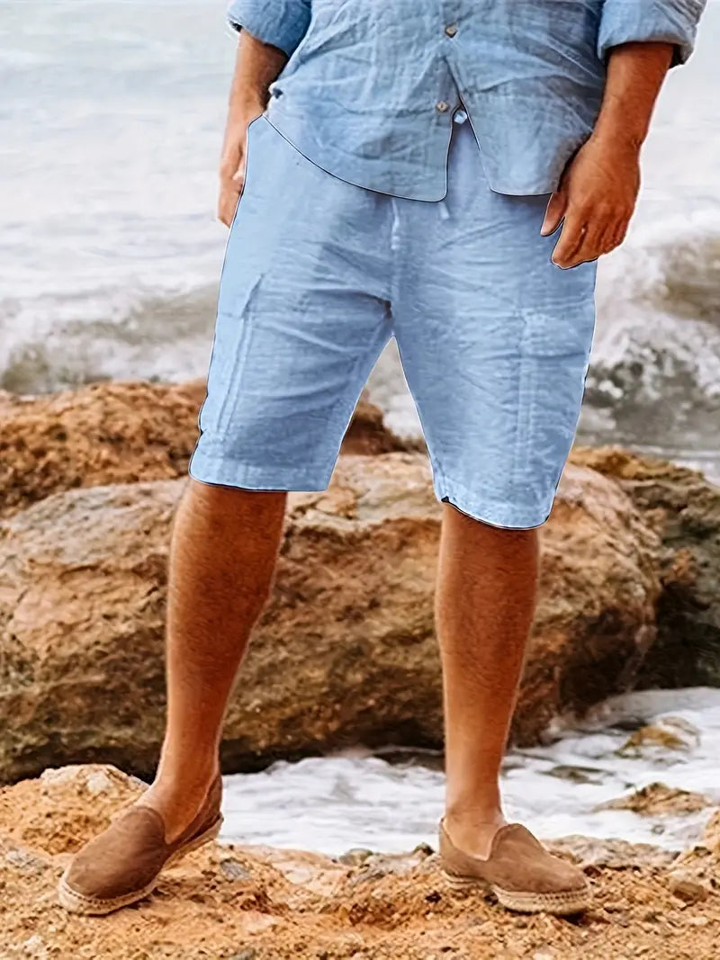 Daniel – comfortable cotton cargo shorts for spring/summer