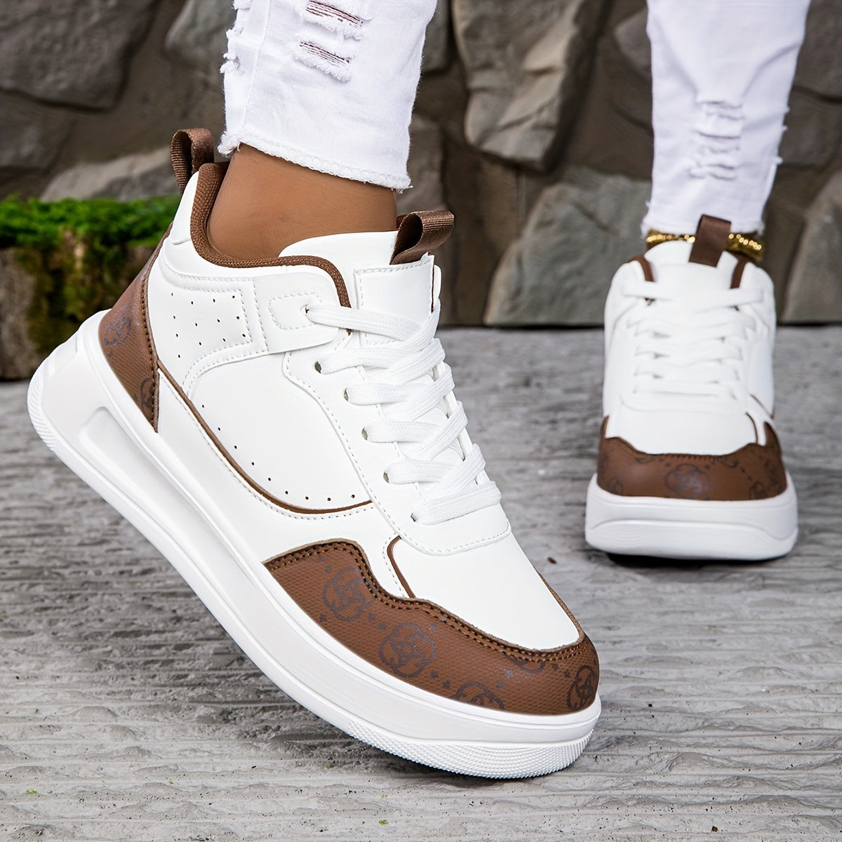 Elegant High Top Sneakers for Women | Perfect for Everyday Wear