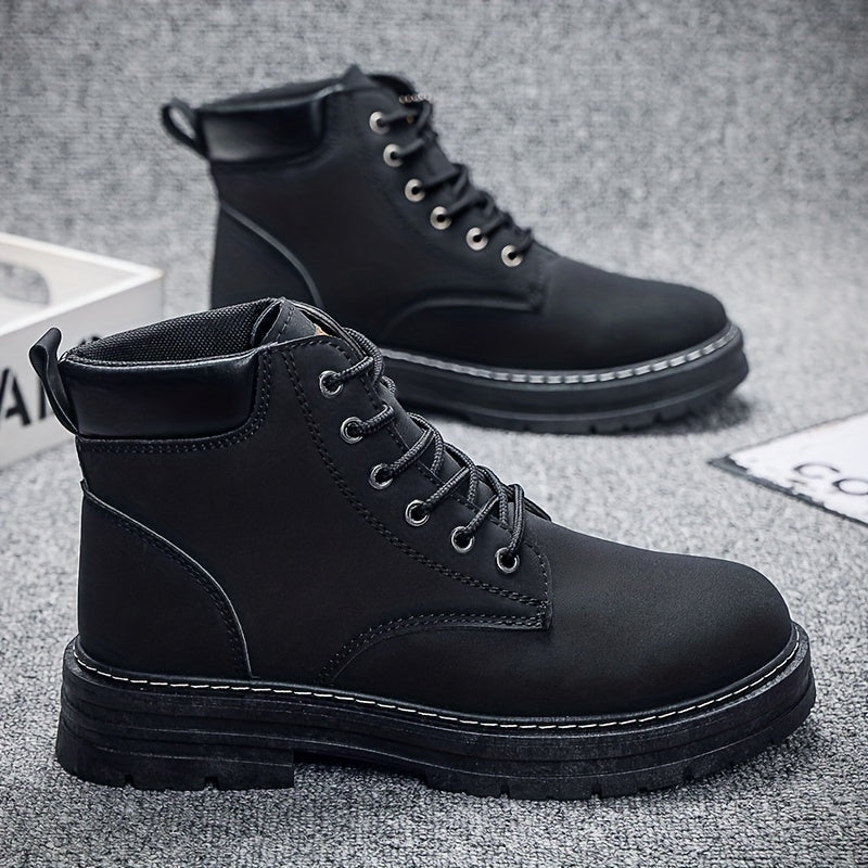 Ashton | Sturdy leather lace-up boots