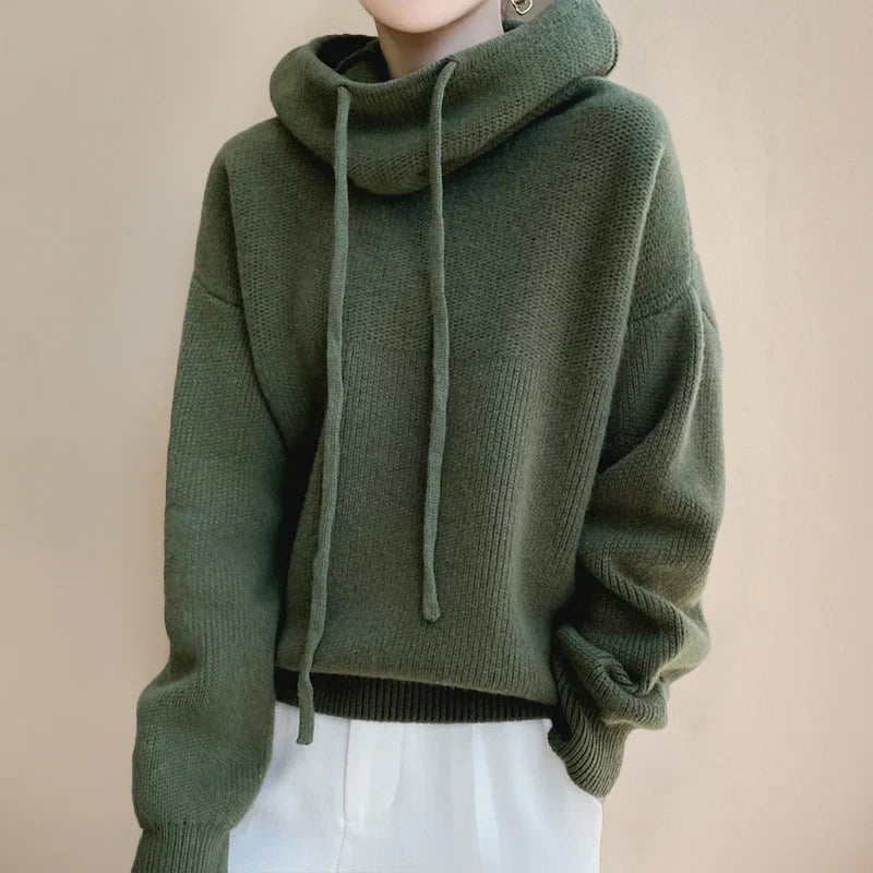 Bexley – warm knit hoodie