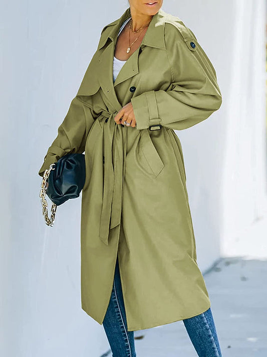 Sol – stylish long trench coat for women | winter