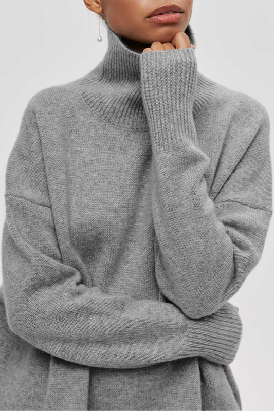 Izzy Sweater | Oversized Turtleneck Sweater