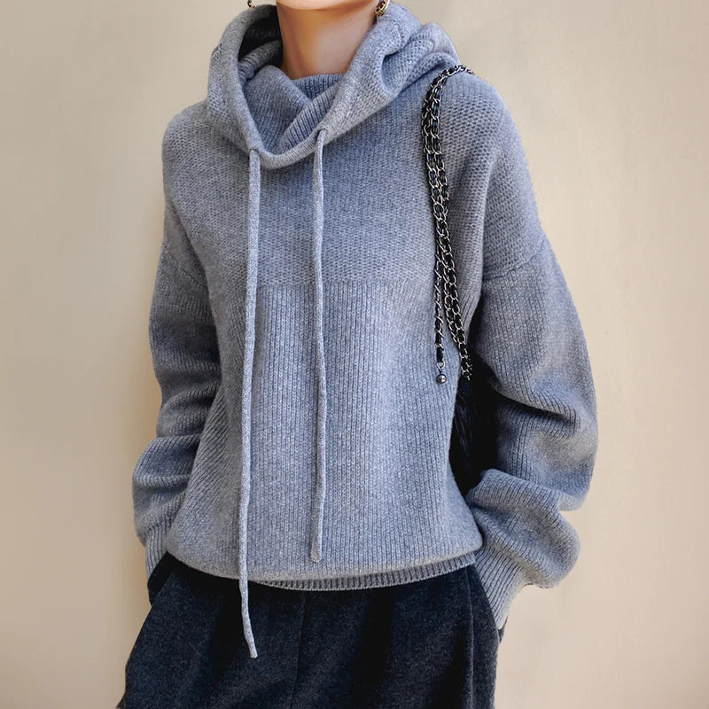 Bexley – warm knit hoodie