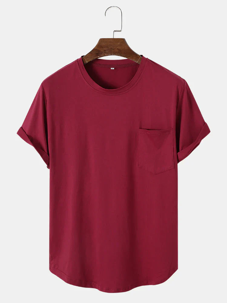 Tom | plain basic t-shirts with pocket