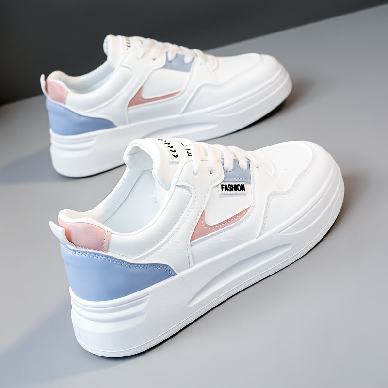 Stylish Colorblock Platform Sneakers for Women | Perfect for Casual Days