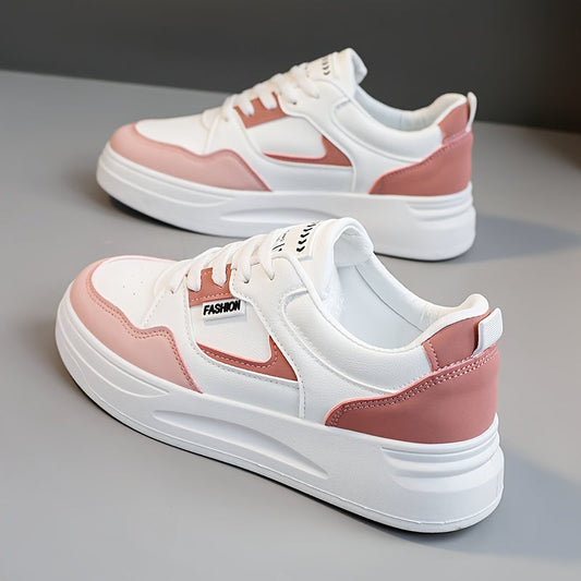 Stylish Colorblock Platform Sneakers for Women | Perfect for Casual Days