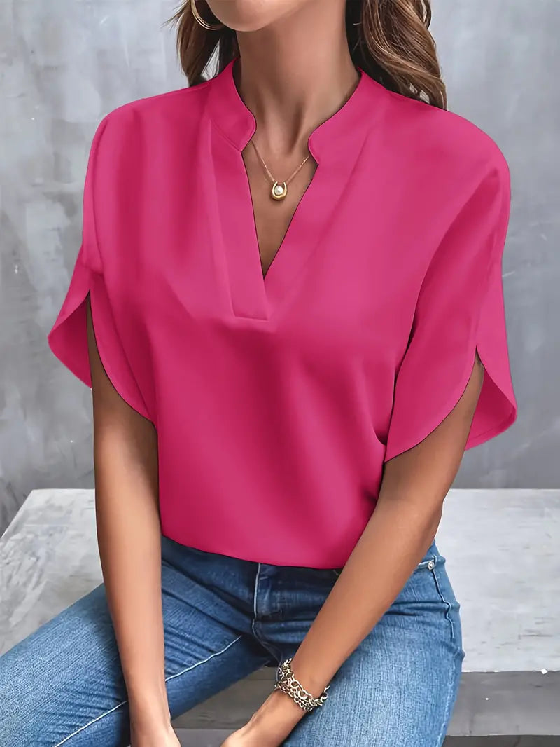 Elegant light blouse for women - caty