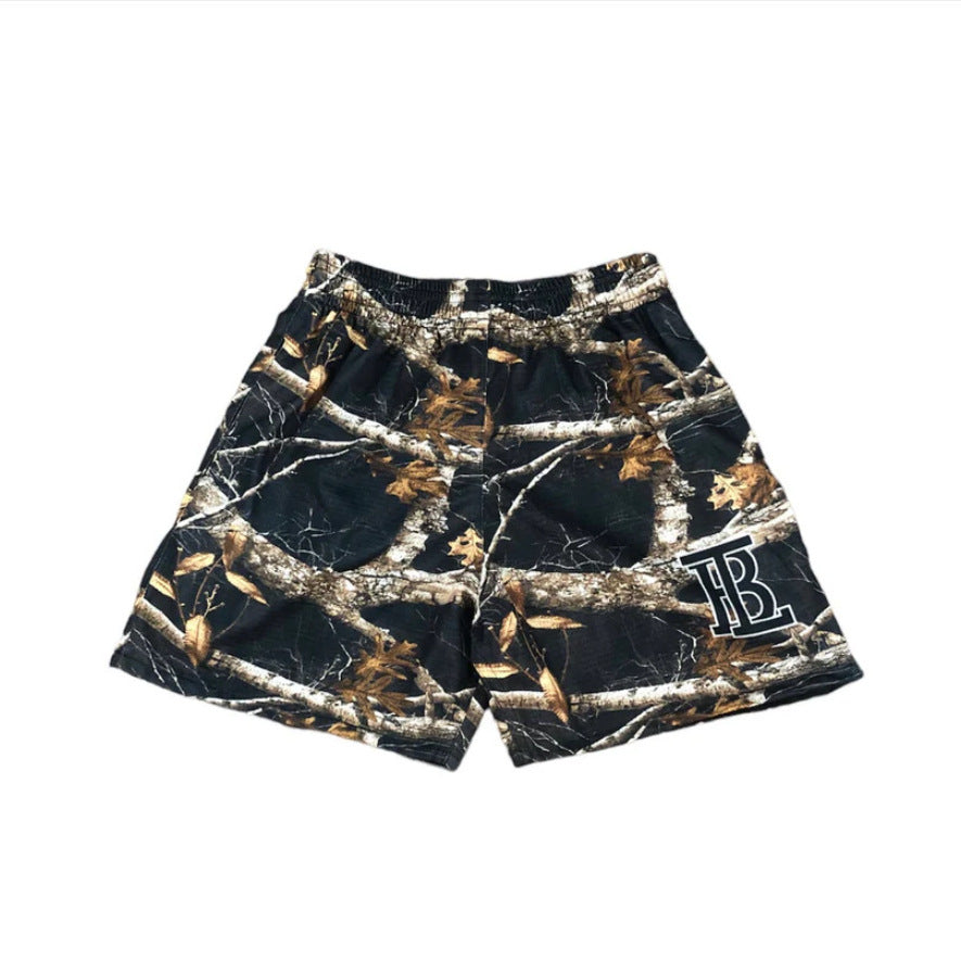 Unisex Camo Shorts