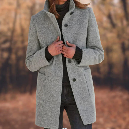 Athena | women's coat with buttons