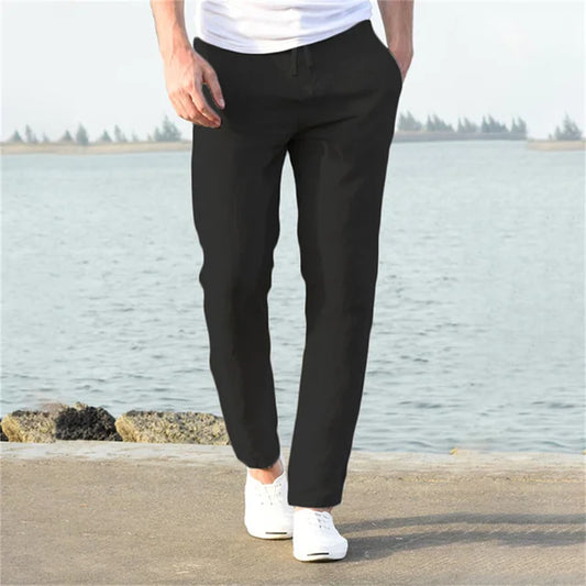 Ben – summer trousers made of linen