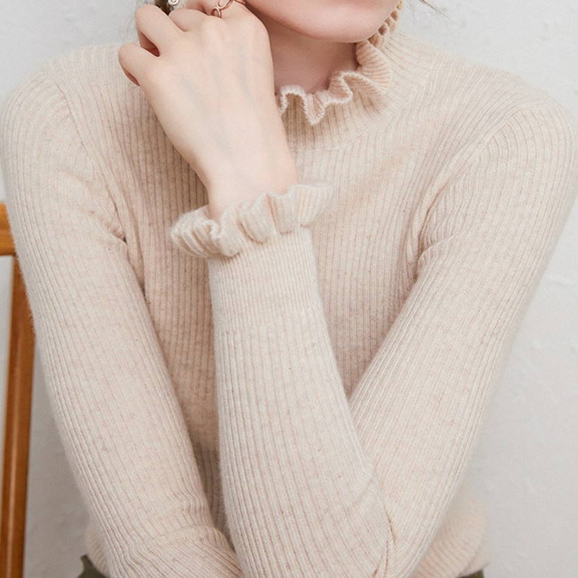 Nina™ - Cashmere Turtleneck Jumper