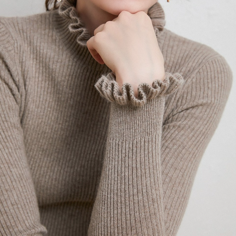 Nina™ - Cashmere Turtleneck Jumper