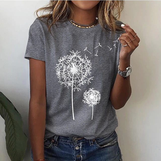 Inès Lavigne - elegant dandelion shirt