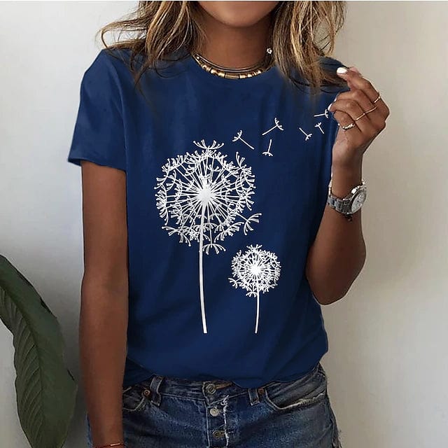 Inès Lavigne - elegant dandelion shirt