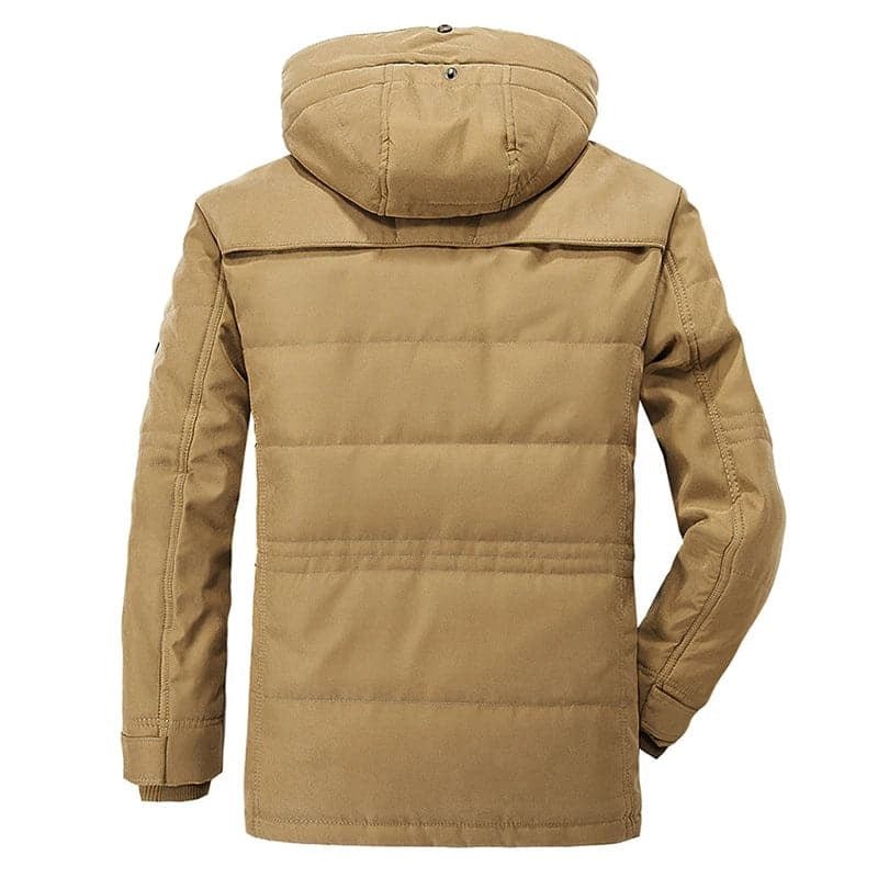 Mens Coat Winter Jacket Warm with Fur Lining | Perfect for Outdoor Activities